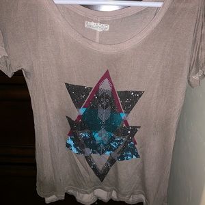 Brown Graphic Tee